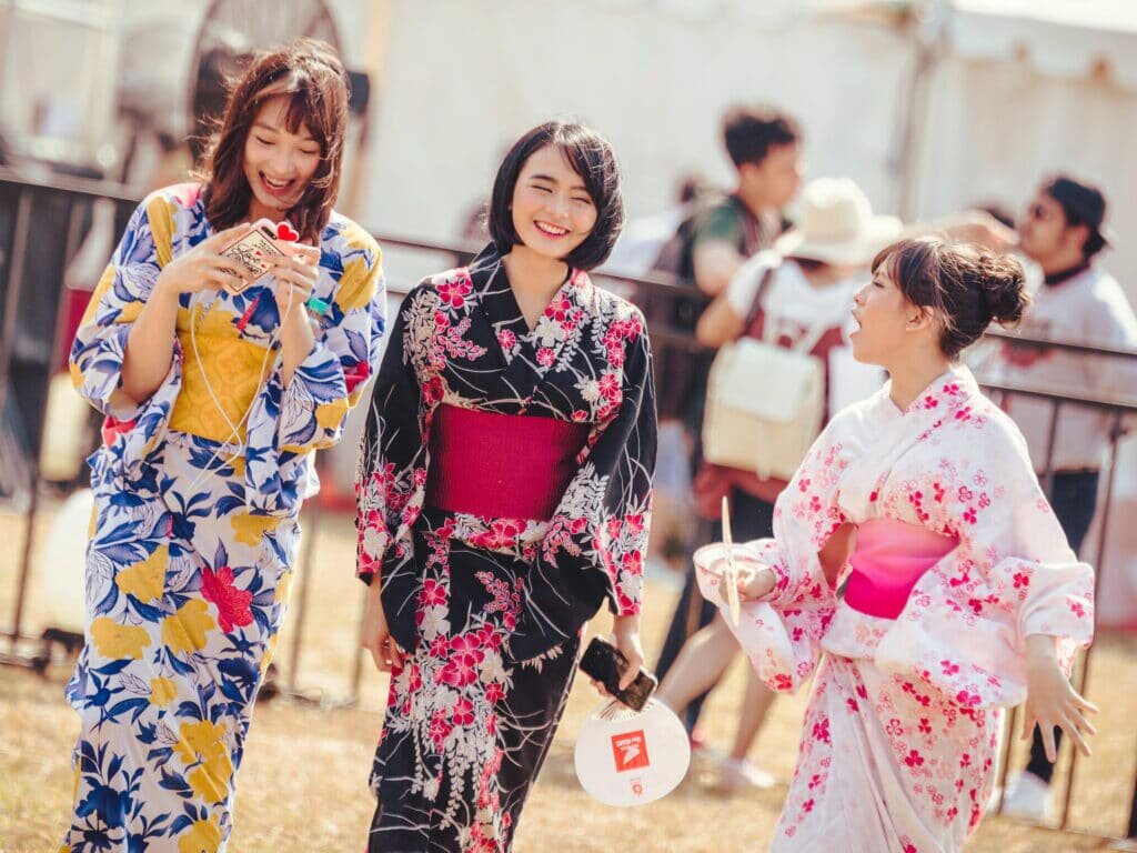 Classy Colours by the Castle The Himeji Yukata Festival