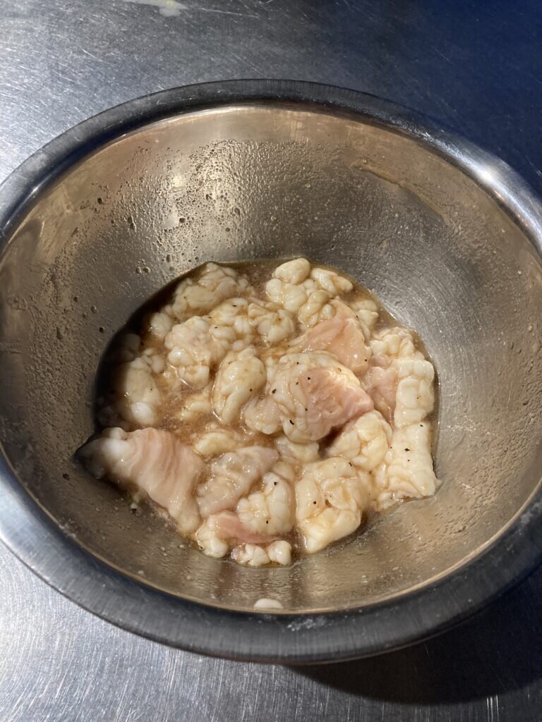 How to make japanese offal: marination