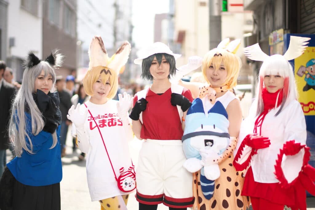 Cosplay Dress up and Dance at Osaka's Street Festival