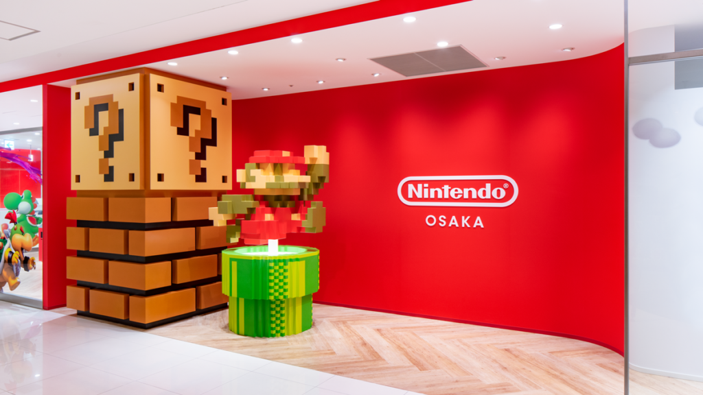 Nintendo unveils 2nd official store in Osaka before Nov. 11 opening