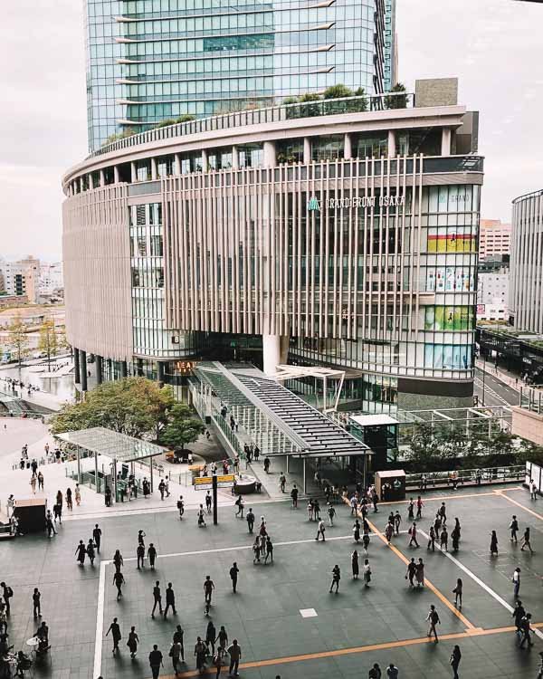 Shopping in Osaka – Osaka Station